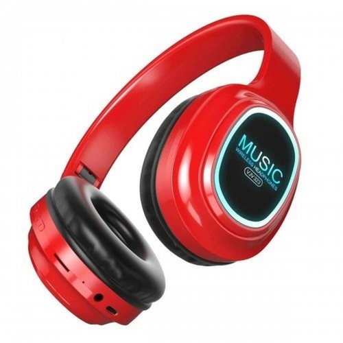 Foldable Headphones with Bluetooth Roymart LED Light image 1