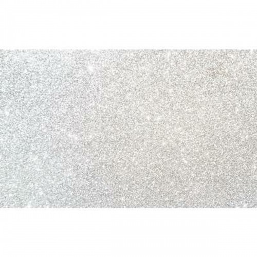 Gumija Eva Fama Glitter 10 Loksnes Balts 50 x 70 cm image 1