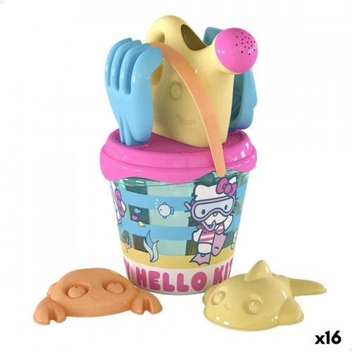 Набор пляжных игрушек Hello Kitty Ø 18 cm (16 штук) image 1