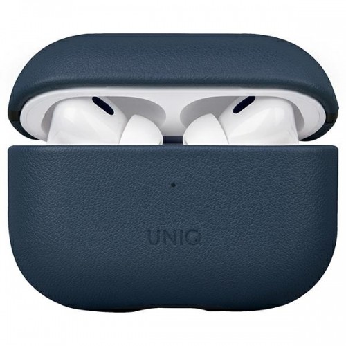 Uniq case Terra AirPods Pro 2 gen. Genuine Leather blue|space blue image 1