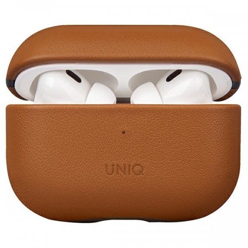 Uniq case Terra AirPods Pro 2 gen. Genuine Leather brown|toffee brown image 1