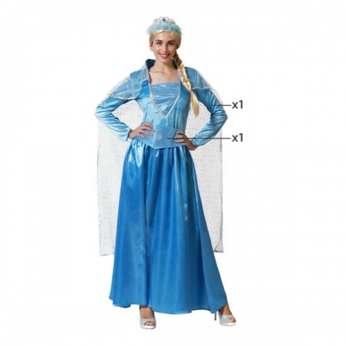 Costume for Adults Blue Princess image 1