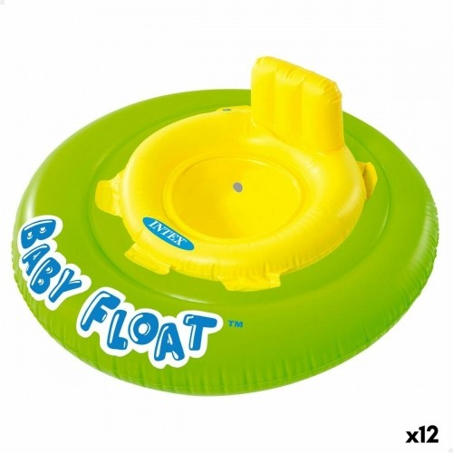 Baby float Intex Yellow Green Ø 76 cm (12 Units) image 1