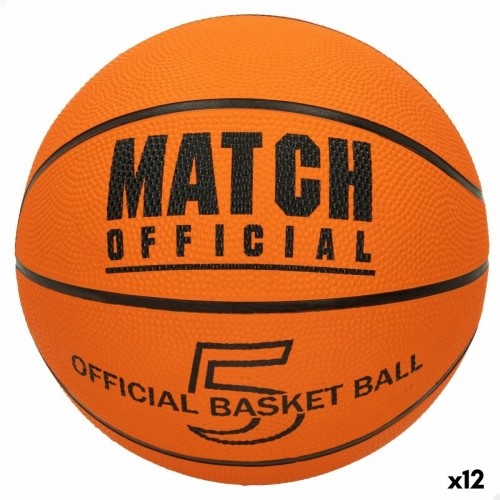 Basketball Ball Match 5 Ø 22 cm 12 Units image 1