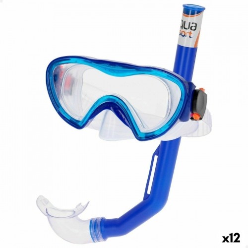 Snorkel Goggles and Tube AquaSport Children's image 1