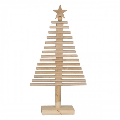 Christmas Tree Natural Paolownia wood Tree 42 x 12 x 82 cm image 1