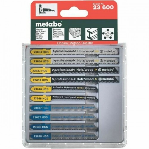 Saw Blade Metabo 623600000 Jigsaw 10 Pieces image 1