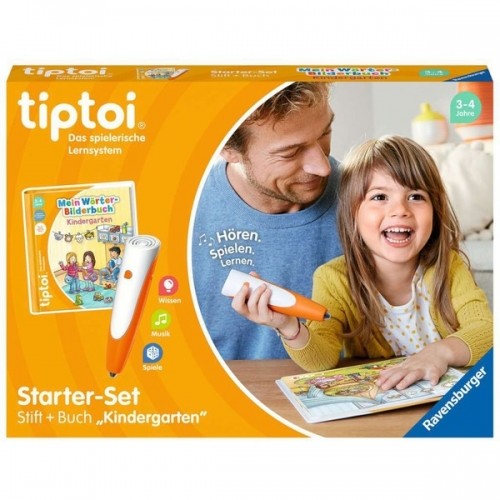 Ravensburger tiptoi Starter-Set: Mein Wörter-Bilderbuch Kindergarten, Lernbuch image 1