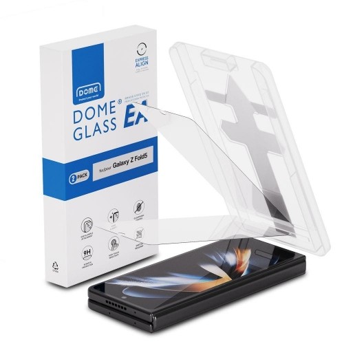 Samsung TEMPERED GLASS Whitestone EA GLASS 2-PACK GALAXY Z Fold 5 CLEAR image 1