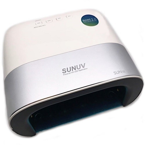 UV LED лампа для ногтей SUNUV Sun 3S with battery, 48W image 1