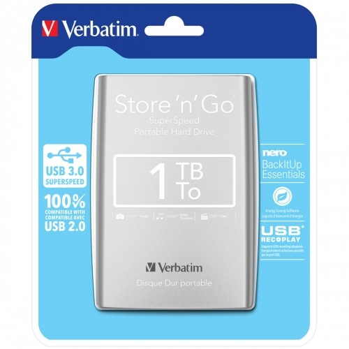 Внешний жесткий диск Verbatim 53071 1 TB HDD image 1