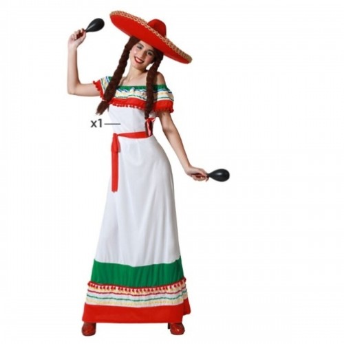 Costume for Adults Multicolour Mexican image 1