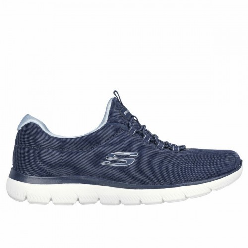 Sports Trainers for Women Skechers 150111-NVLB Navy Blue image 1