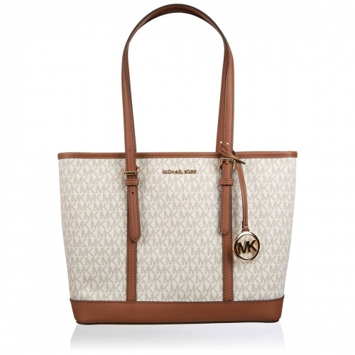 Sieviešu Rokassoma Michael Kors 35S0GTVT1V-VANILLA Balts 35 x 25 x 13 cm image 1