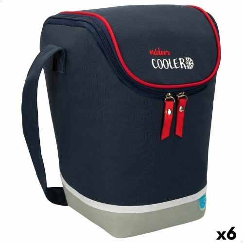 Cool Bag Aktive Navy Blue 19 x 29 x 19 cm (6 Units) image 1