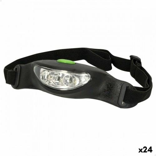 LED Head Torch Aktive Black (24 Units) image 1