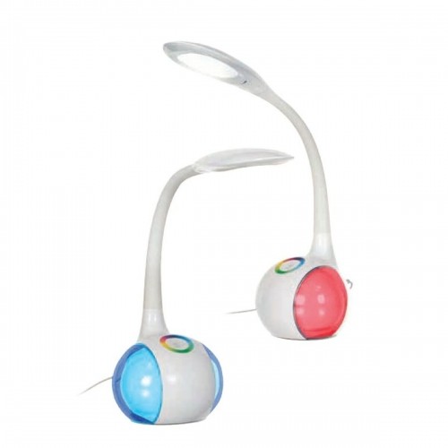 Galda lampa Activejet AJE-RAINBOW RGB Balts 80 Plastmasa 6 W 230 V image 1