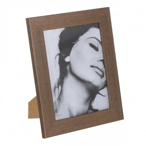 Photo frame Brown Wood Crystal 20 x 1 x 25 cm image 1