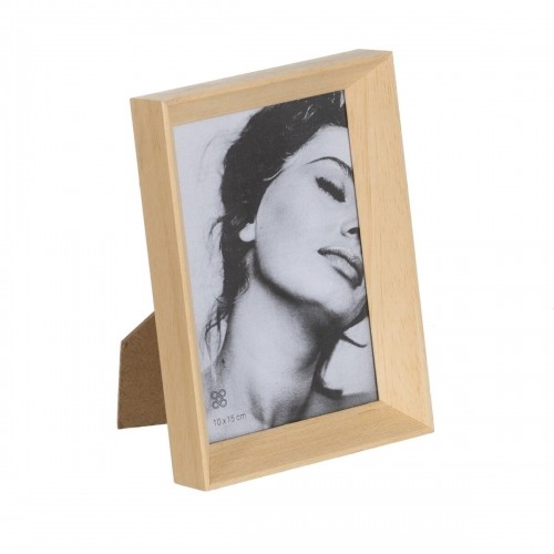 Photo frame Beige Wood Crystal 12 x 2,5 x 17 cm image 1