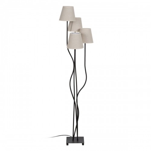 Floor Lamp Brown Black Cream Iron 60 W 220-240 V 38 x 34 x 138 cm image 1