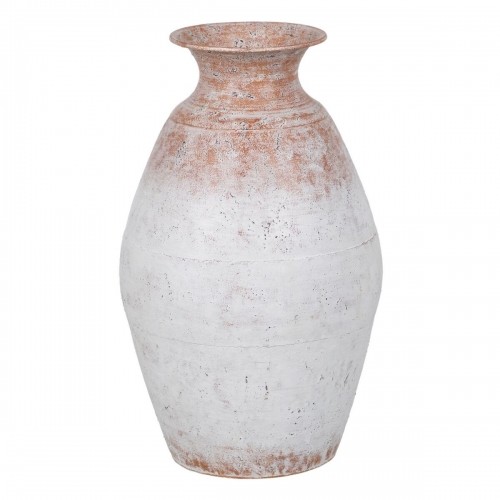 Vase White Iron 28 x 28 x 45,5 cm image 1