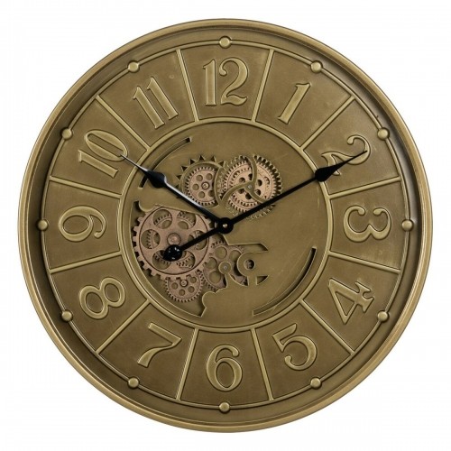 Bigbuy Home Настенное часы Позолоченный Железо 60 x 8 x 60 cm image 1