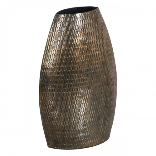 Vase Golden Aluminium 12 x 25 x 41 cm image 1