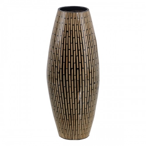 Vase Black Beige 20 x 20 x 50 cm image 1