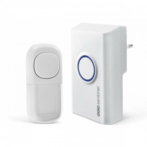 Wireless Doorbell with Push Button Bell SCS SENTINEL OneBell 80 Eco 80 m image 1
