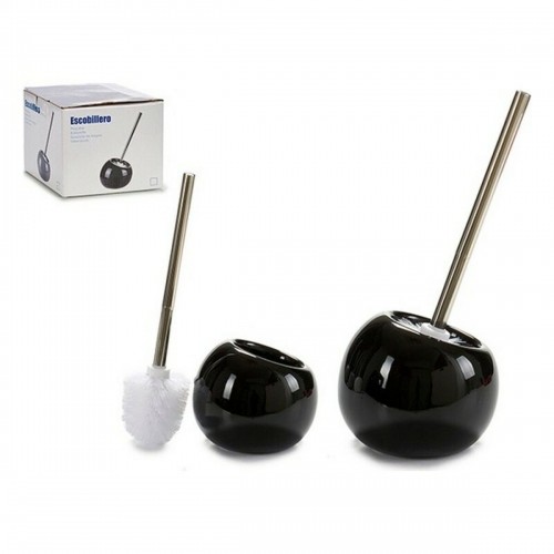 Toilet Brush Ceramic Silver Stainless steel 15 x 33,5 x 15 cm image 1