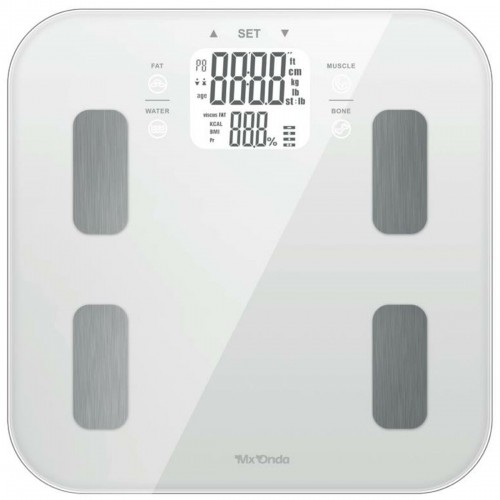 Цифровые весы для ванной Mx Onda MXPB2470 Серый image 1