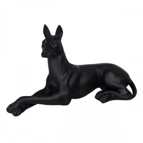 Decorative Figure Black Dog 37,5 x 13,5 x 22 cm image 1
