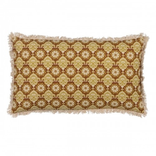 Cushion Cotton Brown Beige 50 x 30 cm image 1