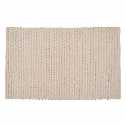 Carpet White Natural 70 % cotton 30 % Jute 200 x 290 cm image 1