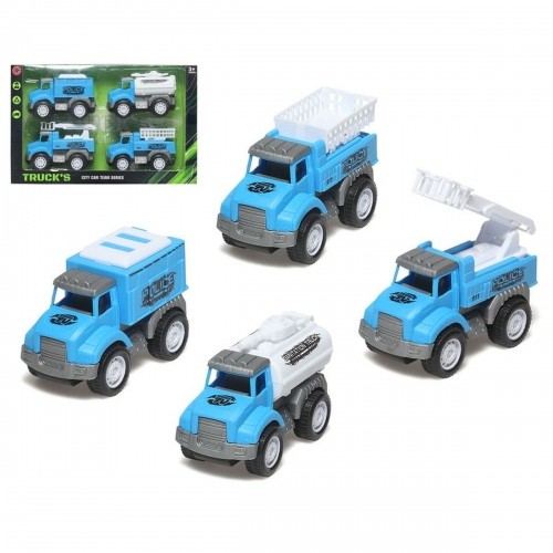 Bigbuy Fun Комплект мини-грузовичков Синий image 1