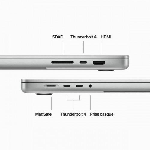 Piezīmju Grāmatiņa Apple MacBook Pro 2023 Azerty Francūzis M3 Max 1 TB SSD image 1
