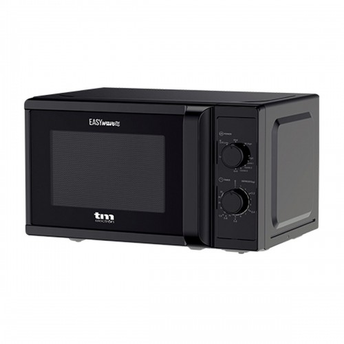 Microwave with Grill TM Electron Black 700 W 20 L image 1