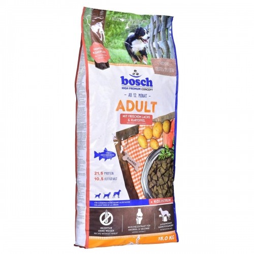 Fodder BOSCH Adult Salmon Potatoes 15 kg image 1