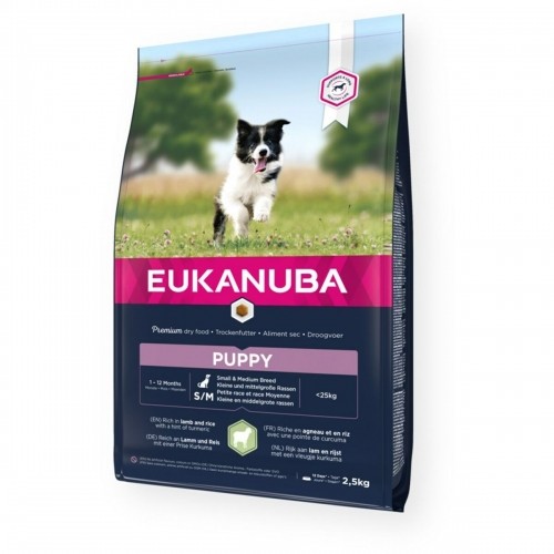 Fodder Eukanuba Pupopy Small & Medium Kid/Junior Lamb Rice 2,5 kg image 1