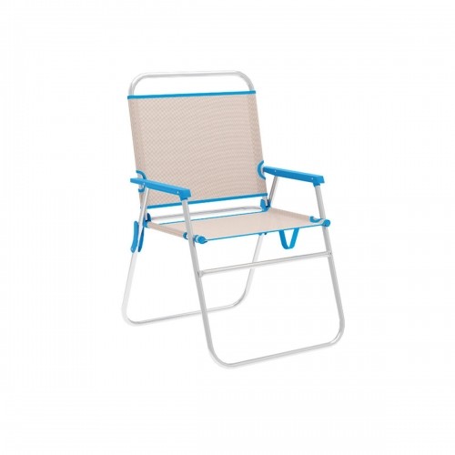 Складной стул Marbueno Синий Бежевый 52 x 80 x 56 cm image 1