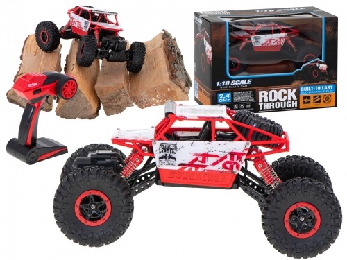 RoGer RC Rock Crawler Rotaļu Automašīna 20km/h 1:18 image 1