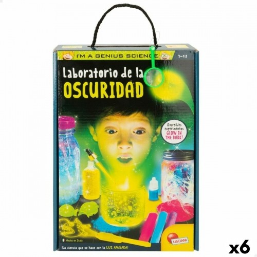 Научная игра Lisciani Laboratorio de la oscuridad ES (6 штук) image 1