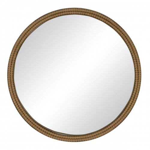 Bigbuy Home Sienas spogulis Dabisks Sveķi 60 x 2 x 60 cm image 1