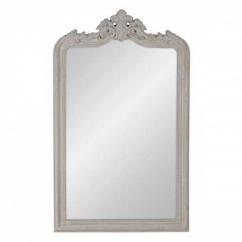 Bigbuy Home Настенное зеркало Коричневый Стеклянный древесина сосны 80 x 130 cm image 1
