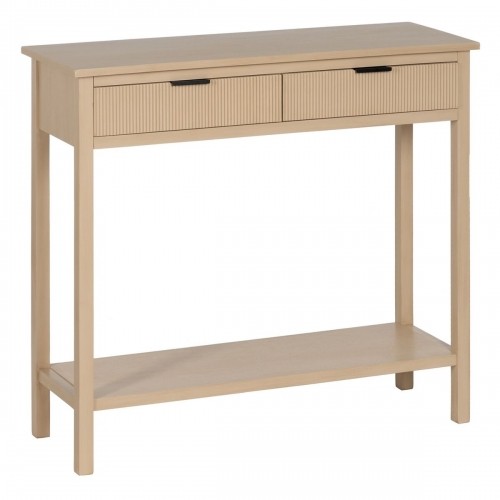 Console Natural Pine MDF Wood 90 x 30 x 81 cm image 1