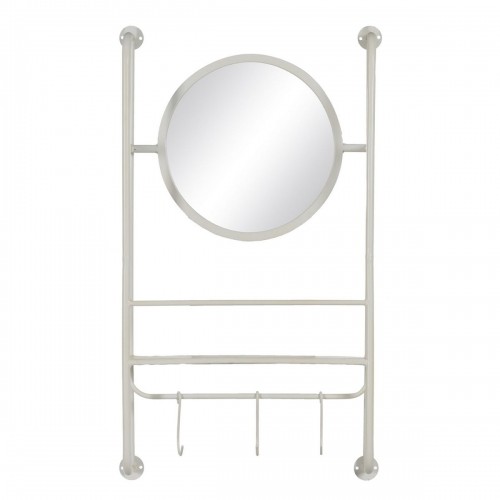 Bigbuy Home Настенное зеркало Белый Стеклянный 42,5 x 12 x 72,5 cm image 1