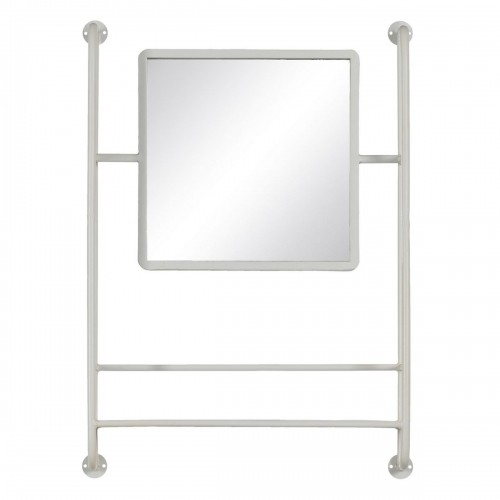 Bigbuy Home Sienas spogulis Balts Stikls 52,5 x 12 x 73 cm image 1
