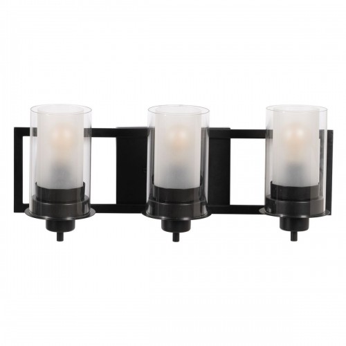 Wall Light Black Crystal Iron A 220-240 V 56 x 17 x 21 cm image 1