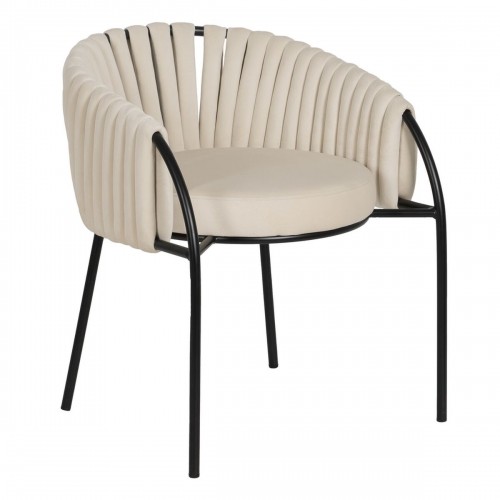 Chair White Black 60 x 49 x 70 cm image 1