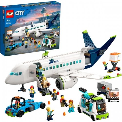 Lego 60367 City Passagierflugzeug, Konstruktionsspielzeug image 1